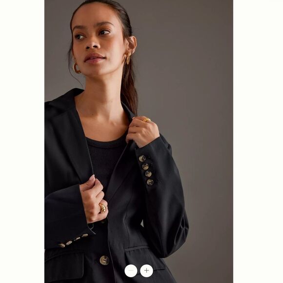 By Anthropologie Sculpted Blazer - Picture 7 of 10